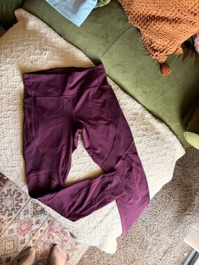 lululemon athletica Deep Plum High-Rise Leggings